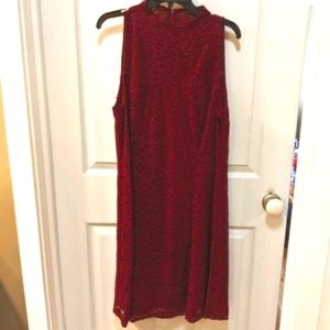 Sleeveless dress. American living